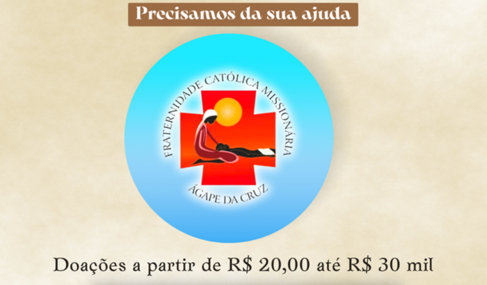 Vaquinha solidária, juntos pela ÁGAPE