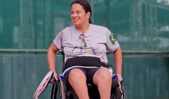 Cadeira para o Sonho da Paty no Tênis em Cadeira de Rodas