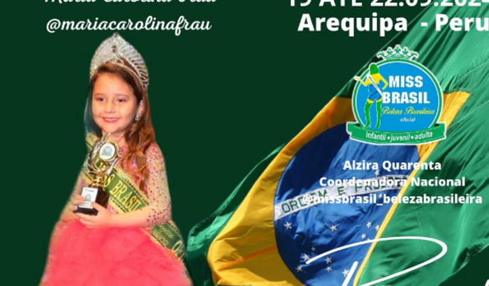 Ajude a Carol representar o Brasil no Miss Universo 