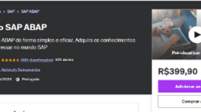 CURSO SAP PARA ME PROFISSIONALIZAR