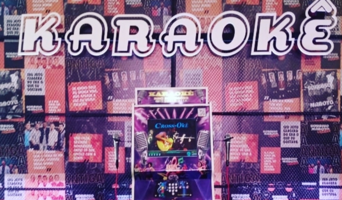 Aluguel do karaokê - festinha do Flávio 