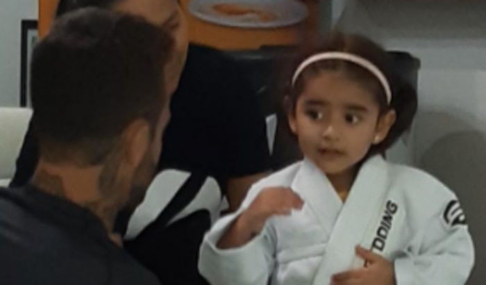 Mariá quer fazer Jiu-Jitsu