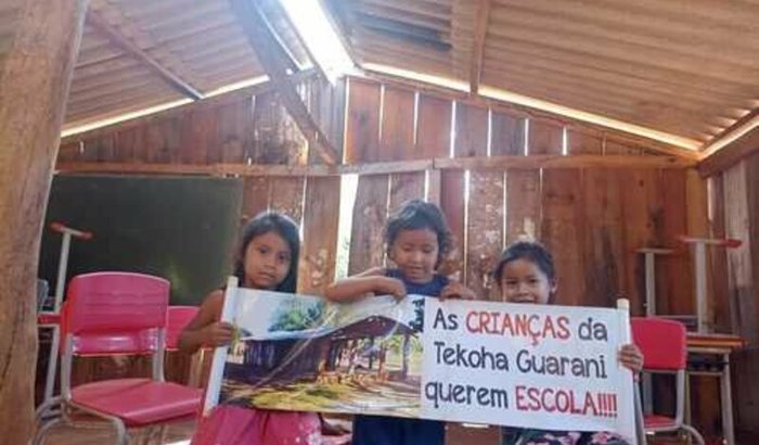 CONTRUÇÃO DA COZINHA ESCOLAR DA COMUNIDADE TEKOHA GUARANI 