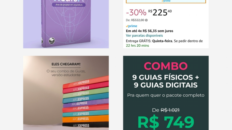 Ajuda para comprar materiais de estudo para faculdade 