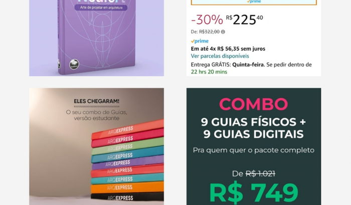 Ajuda para comprar materiais de estudo para faculdade 