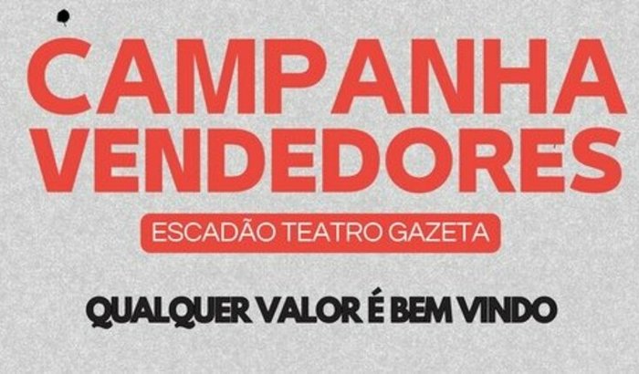 AJUDA VENDEDORES ESCADÃO - 05/04