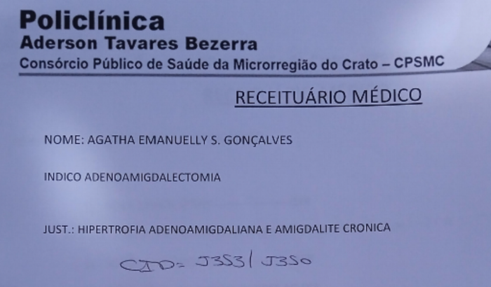 Cirurgia de Adenoamigdalectomia 