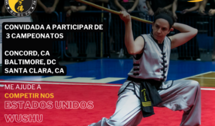 profa Giulia competindo nos Estados Unidos da América