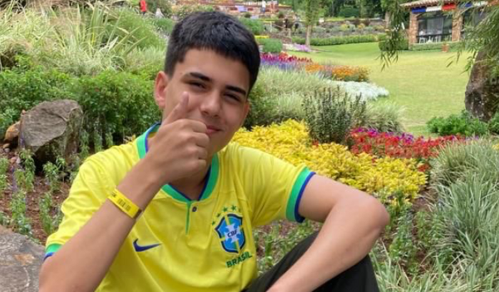 Passagem ida e volta de ônibus do meu mano Lucas Rian para SP (ele mora em RS)