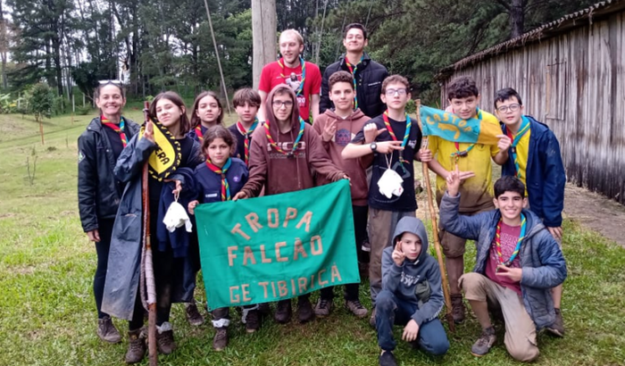 Tropa Falcão e Himalaia no Jamboree 2024