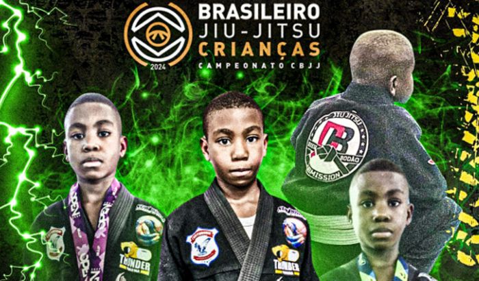 Arthur no Brasileiro de Jiu-jitsu em SP 
