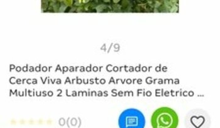 Ajuda para comprar máquina de jardinage.🙏🙏