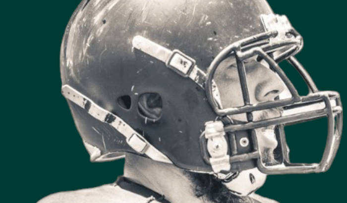 Compra equipamento: Atleta de futebol americano!