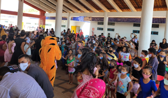 Festa p/ 500 crianças em situação de vulnerabilidade no Maranhão