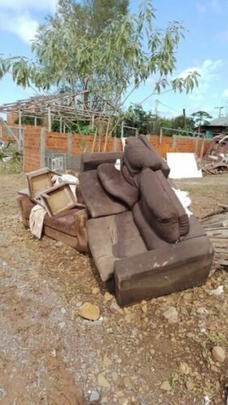 Casa da família Cabral foi inundada com as enchentes no RS