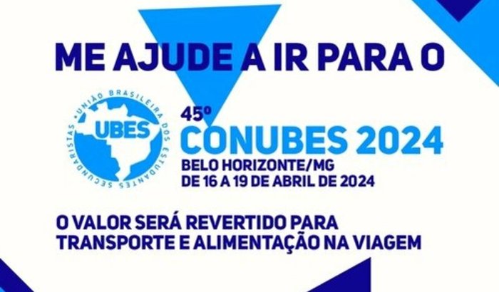 Me ajude a ir para o 45º CONUBES 2024!
