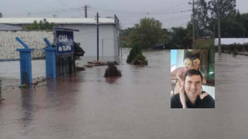 SOBRADINHO/RS Kaefer pede AJUDA Família perdeu tudo em enchente