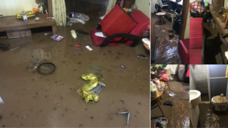 juntos para ajudar a acadêmica Ana Furlan a mobilhar sua casa que foi devastada pela enchente em sobradinho