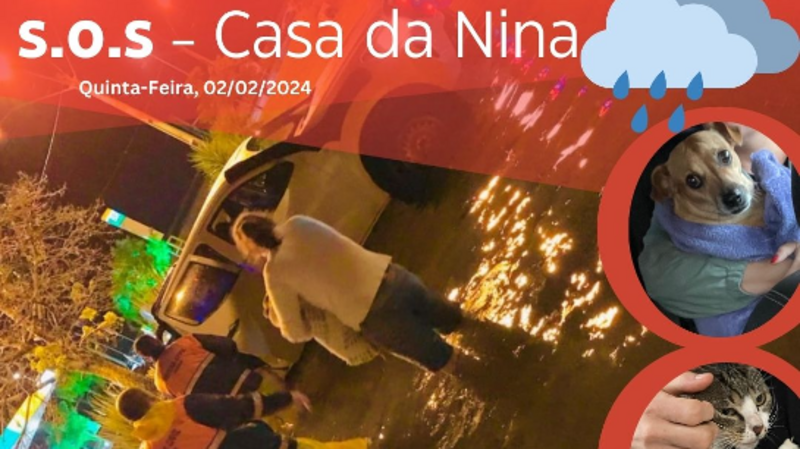 S.O.S Casa da Nina - Enchentes em Canoas - Rio Grande do Sul