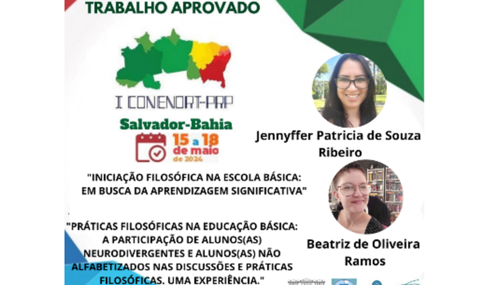 "Apoie Jenny e Bia para irem ao Conenort-PRP (BA)