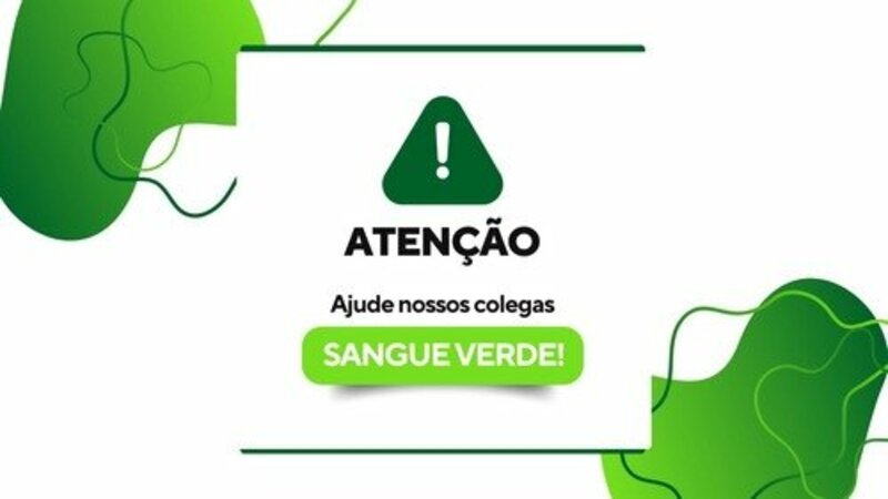 Ajude nossos colegas Sangue Verde