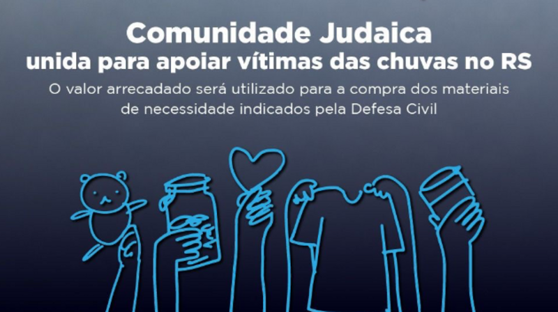 Comunidade Judaica pelas Vítimas das Chuvas no RS