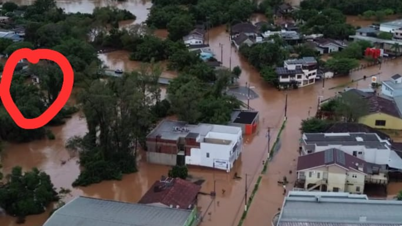Ajuda para moradores atingidos de Rolante/ RS