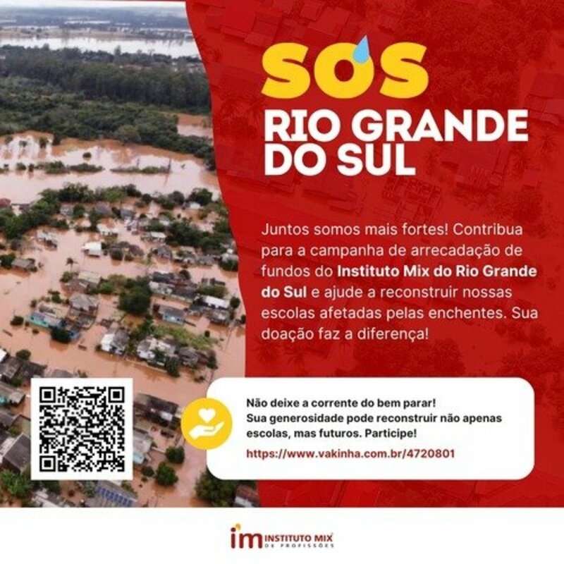 Instituto Mix RS - Colaboradores Afetados pela Enchente.