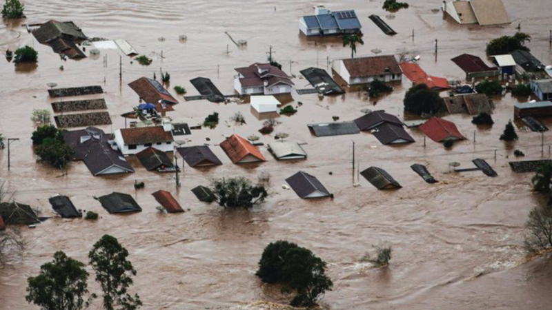 Ajuda para famílias do RS
