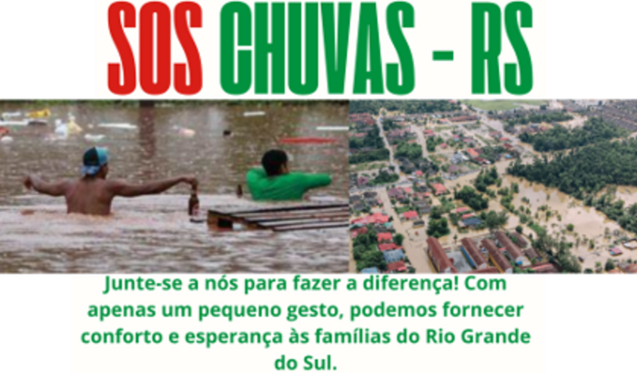 Vamos agir agora para ajudar as famílias do Rio Grande do Sul a se recuperarem do desastre