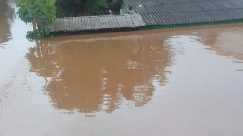 Enchente no RS - Família Bauce