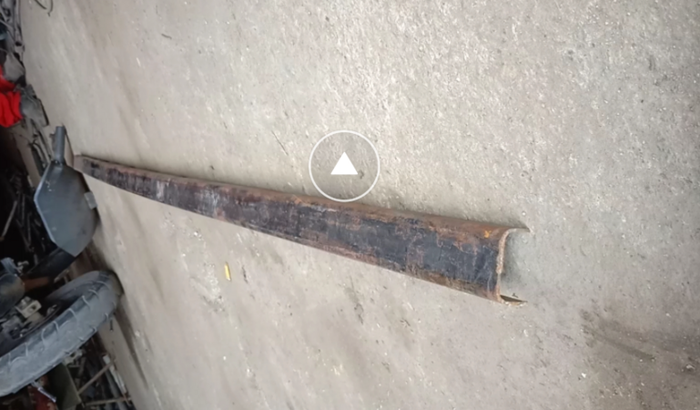 Nosso corrimão quadrado 