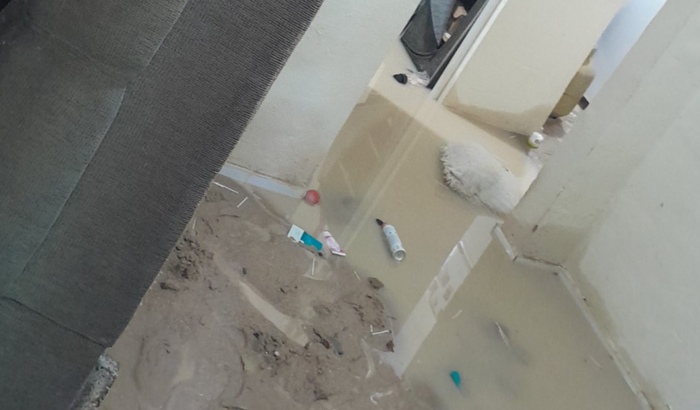 perdi coisas por conta da adutora que estourou no muquiço