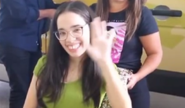 "Apoie a Géssica, nossa atleta paraolímpica de Bocha"