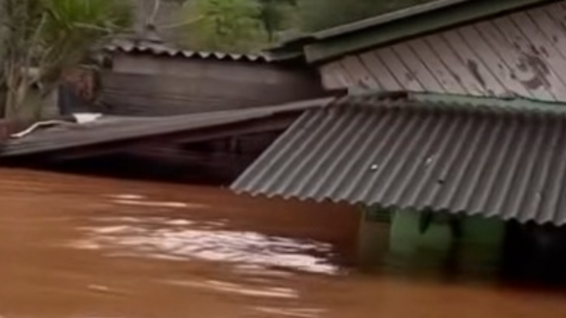 Recomeçar moradia após enchente em Montenegro Rs