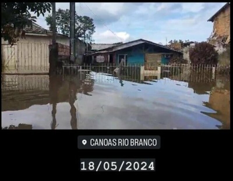 Família De Canoas que perderam tudo!