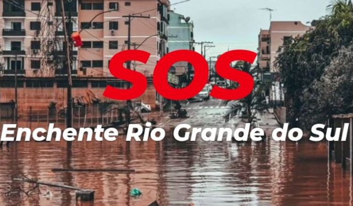 Ajude o Rio Grande do Sul - juntos somos mais fortes.