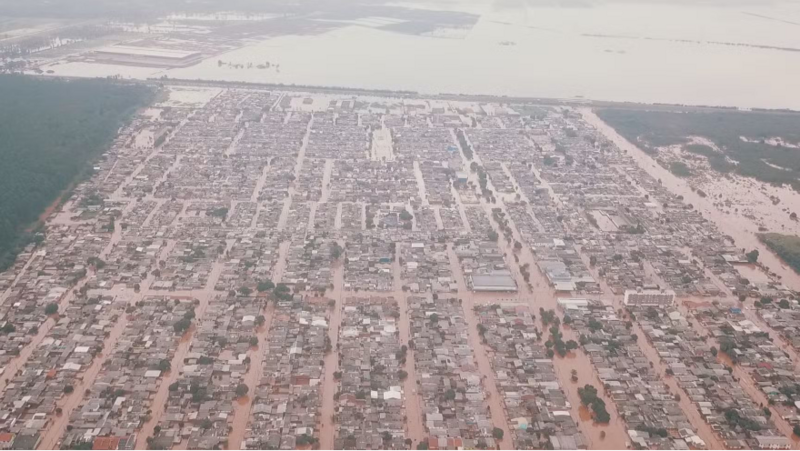 Reconstrução RS - ajuda a famílias que perderam suas casas
