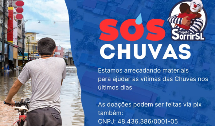 Projeto Sorrir - ajudando as vítimas das enchentes do RS