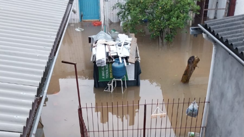 Perdi tudo da minha filha na enchente 