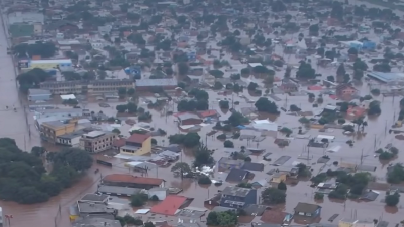 Brigadianos atingidos pela enchente