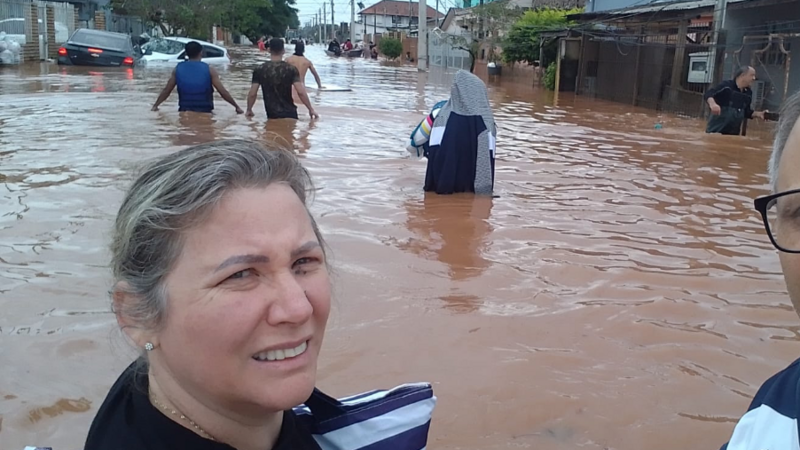 Uma mão amiga para Dona Carla Carobin