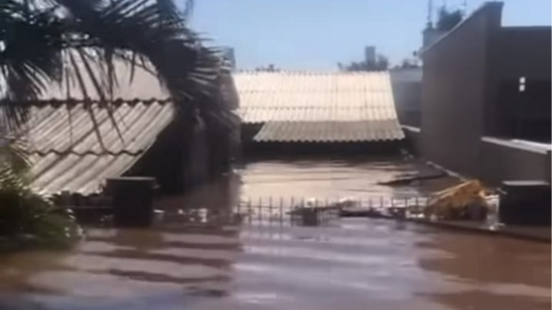 Reconstrução pós inundação em Canoas