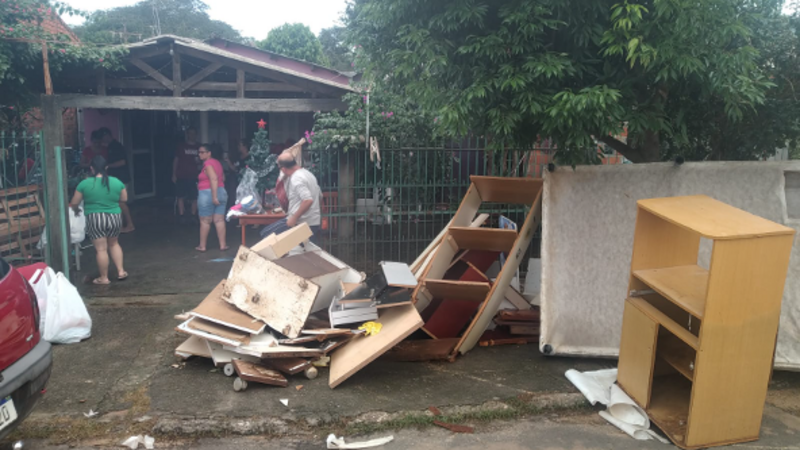 Ajuda para recuperar perdas da enchente - Campo Bom