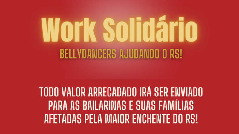 Bellydancers ajudando o RS
