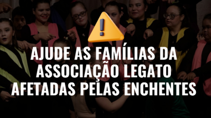 Ajuda para os alunos e famílias afetadas pelas enchentes