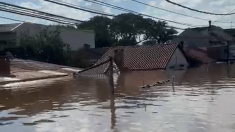 Recomecar a vida da Família Bohrer após a enchente