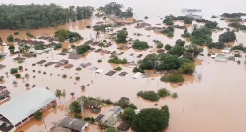 Campanha para vítimas da enchente