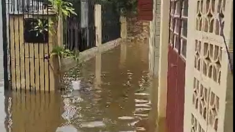 Vó Lourdes -Enchente