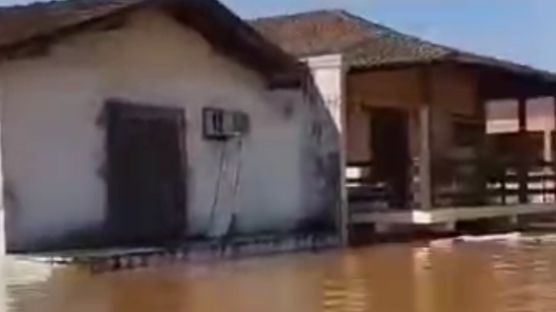 Enchente bairro Campina/RS